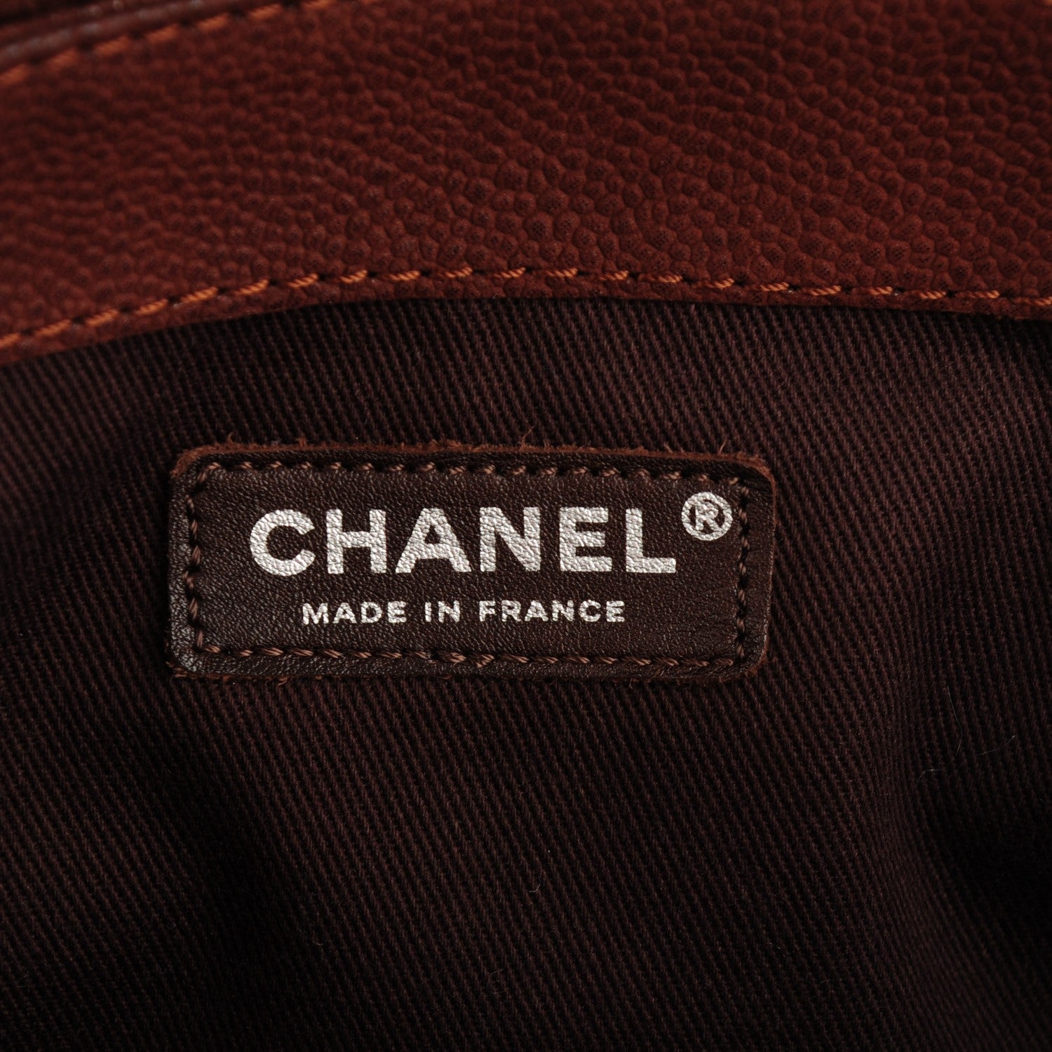 Chanel Iridescent Caviar Quilted Medium Lady Pearly Flap Brown 7 of 8