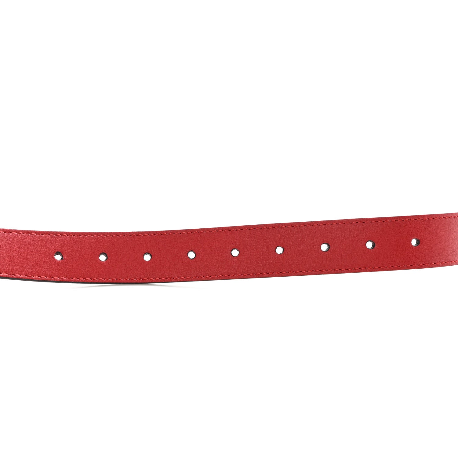 Gucci Calfskin Matelasse GG Marmont Belt Bag 95 38 Hibiscus Red 9 of 13