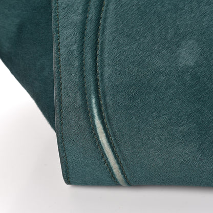 Celine Pony Hair Small Phantom Luggage Jade 8 of 16