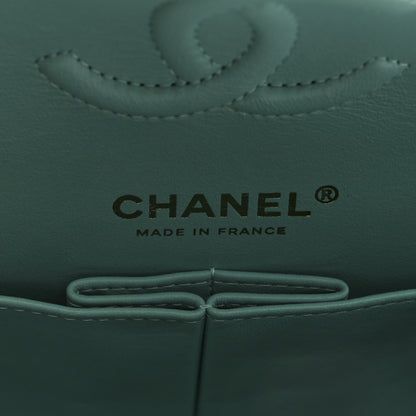 Chanel Caviar Quilted Small Double Flap Light Blue 6 of 10