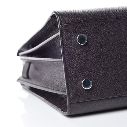 Saint Laurent Grained Calfskin Baby Sac De Jour Deep Purple 16 of 24
