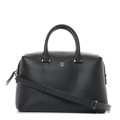 MCM Grained Calfskin Medium Ella Boston Black 1 of 11