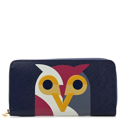 Louis Vuitton Epi Owl Zippy Wallet Iris 1 of 8