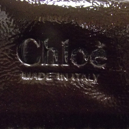 Chloe Crinkled Patent Betty Shoulder Bag Brown 8 of 14