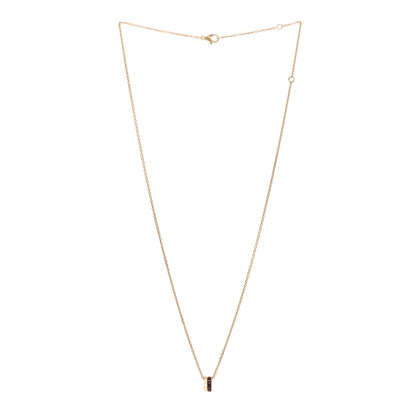 Boucheron 18K Rose Gold PVD Quatre Mini Ring Pendant Necklace 3 of 4