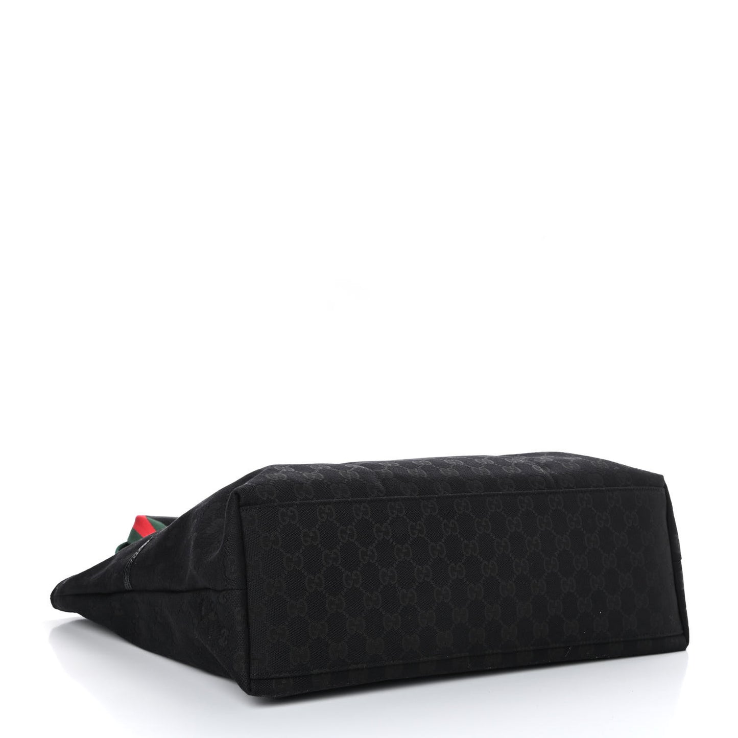 Monogram Web Large Diaper Tote Black