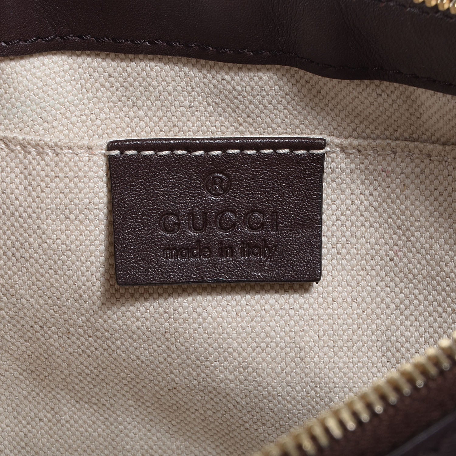 Gucci Guccissima Small Mayfair Shoulder Bag Brown 6 of 9