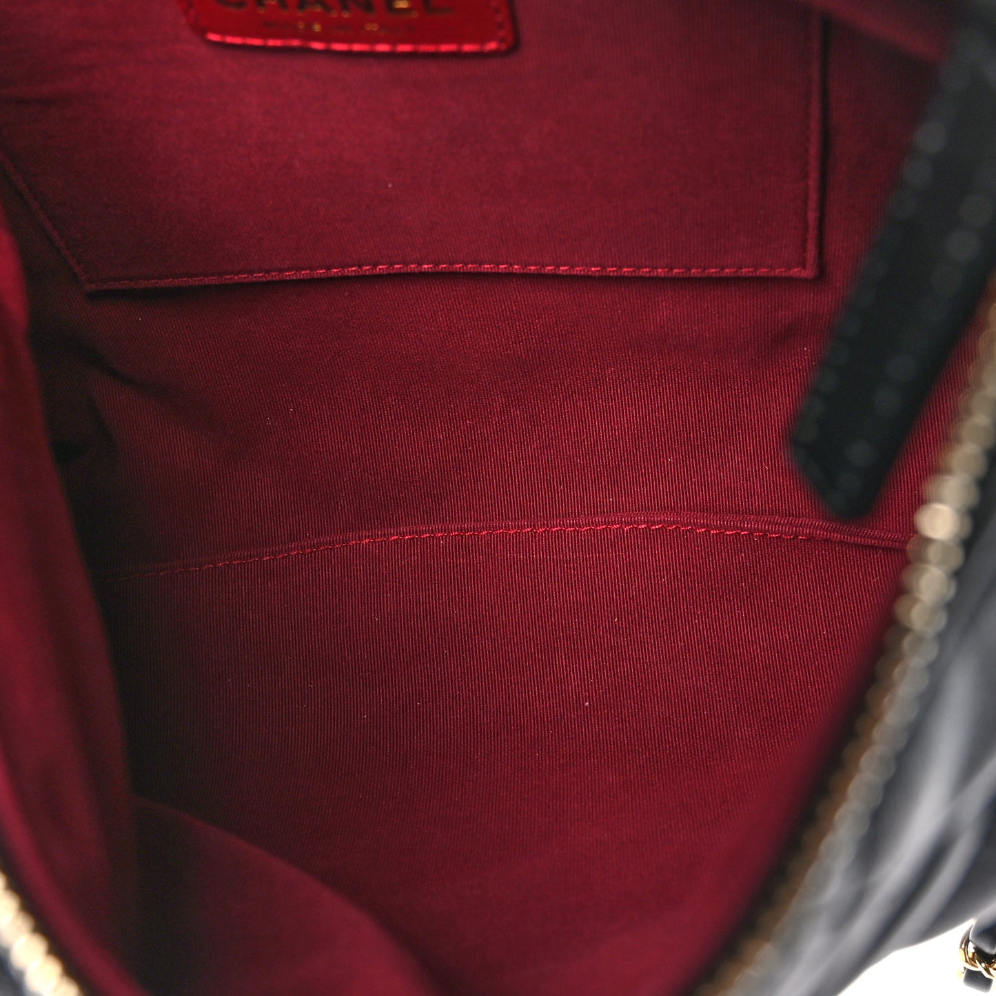 Lambskin Quilted Maxi Hobo Black