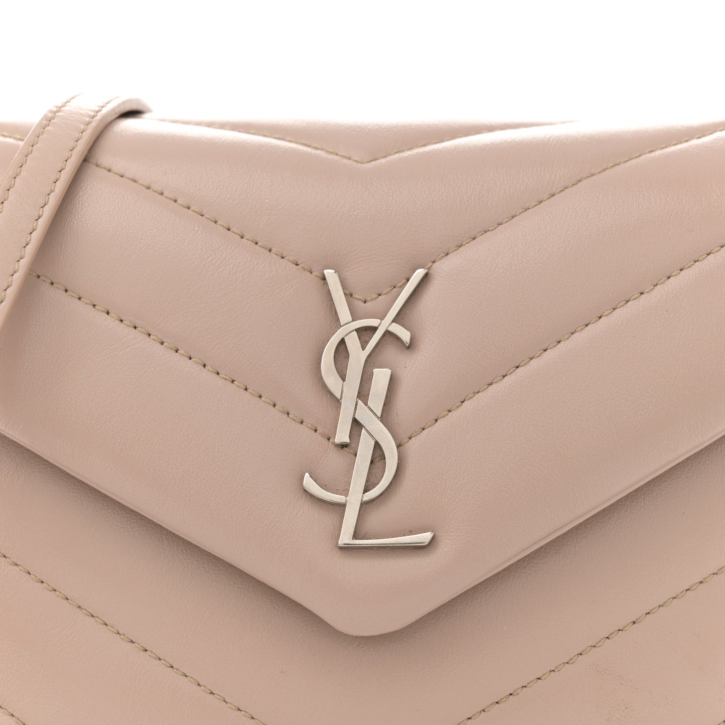 Calfskin Y Quilted Monogram Toy Loulou Crossbody Bag Light Natural