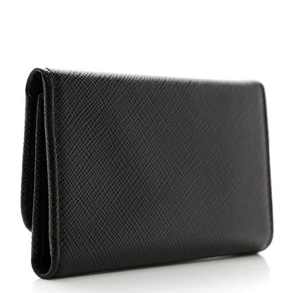 Prada Saffiano Metal 6 Key Holder Black 3 of 7