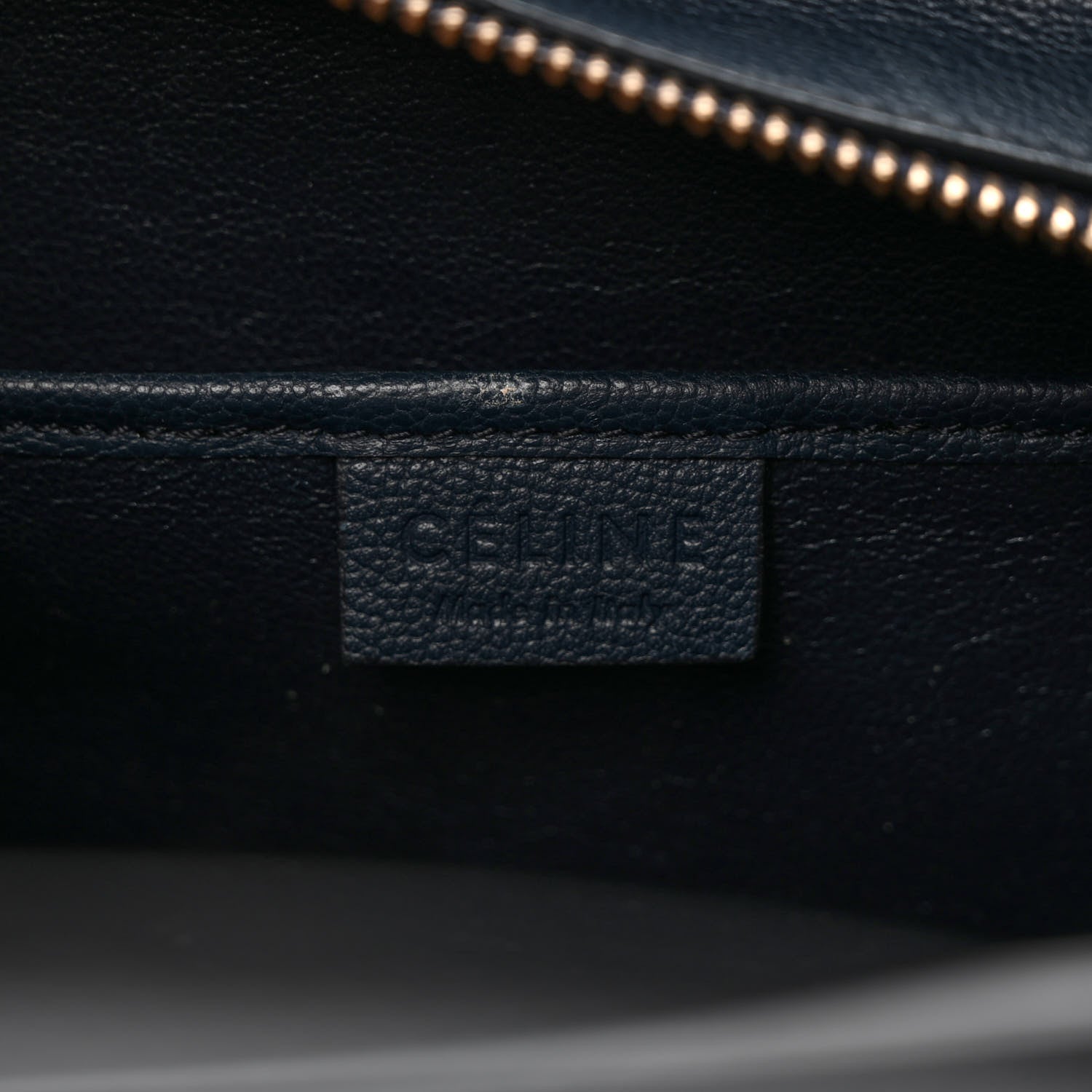 Celine Leige Calfskin Suede Tri-color Nano Luggage Multicolor 5 of 7