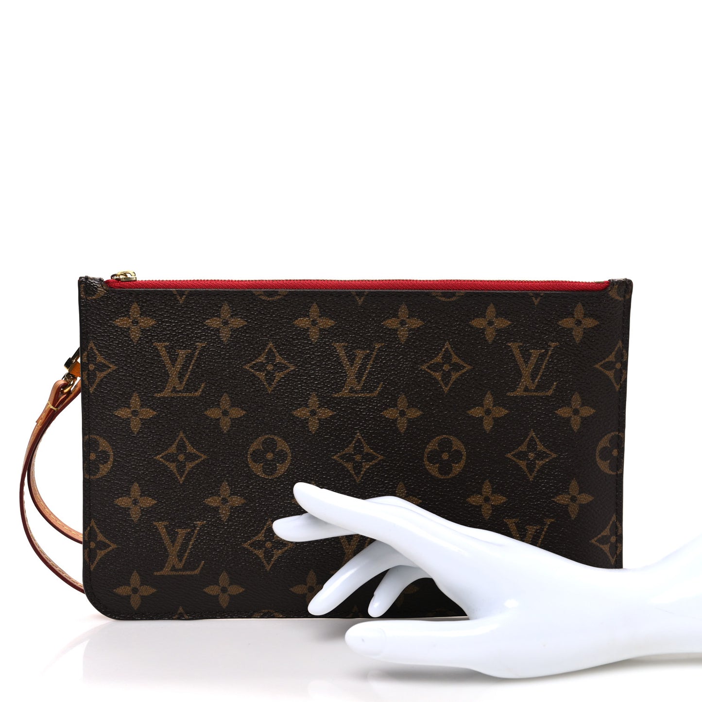 Monogram Neverfull MM GM Pochette Cherry