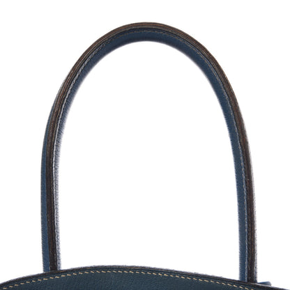 Hermes Taurillon Clemence Birkin 35 Bleu Thalassa 32 of 44