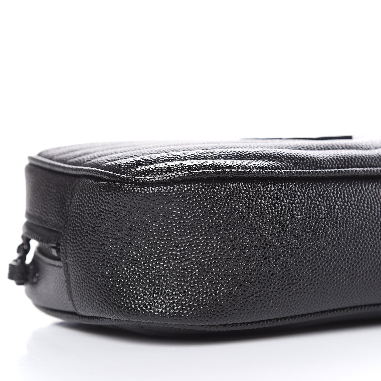 Saint Laurent Grain De Poudre Matelasse Monogram Mini Lou Camera Bag Black 6 of 11
