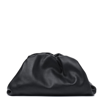 Bottega Veneta Smooth Butter Calf The Pouch Oversized Clutch Black 1 of 4