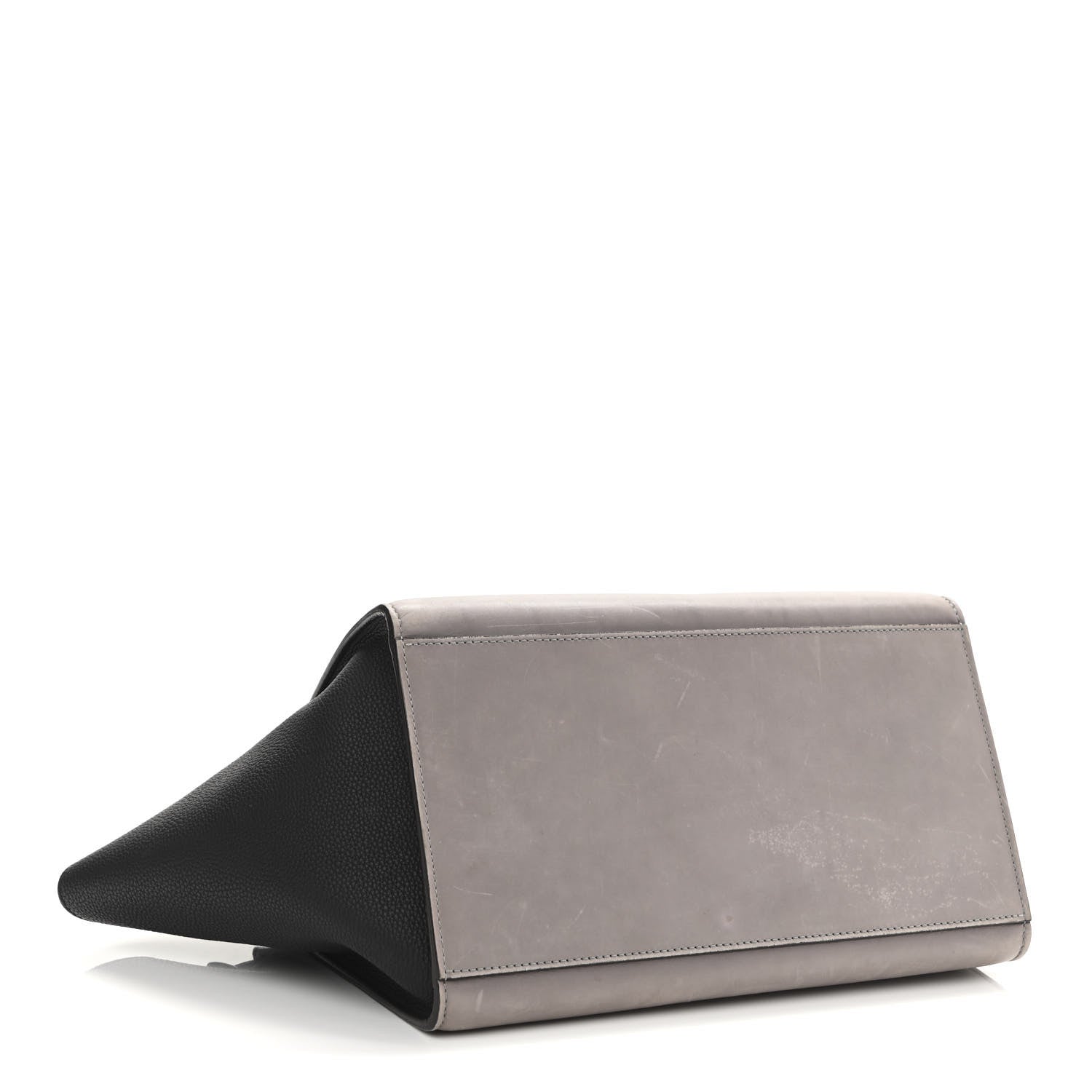 Celine Smooth Calfskin Small Trapeze Dark Blue 4 of 12