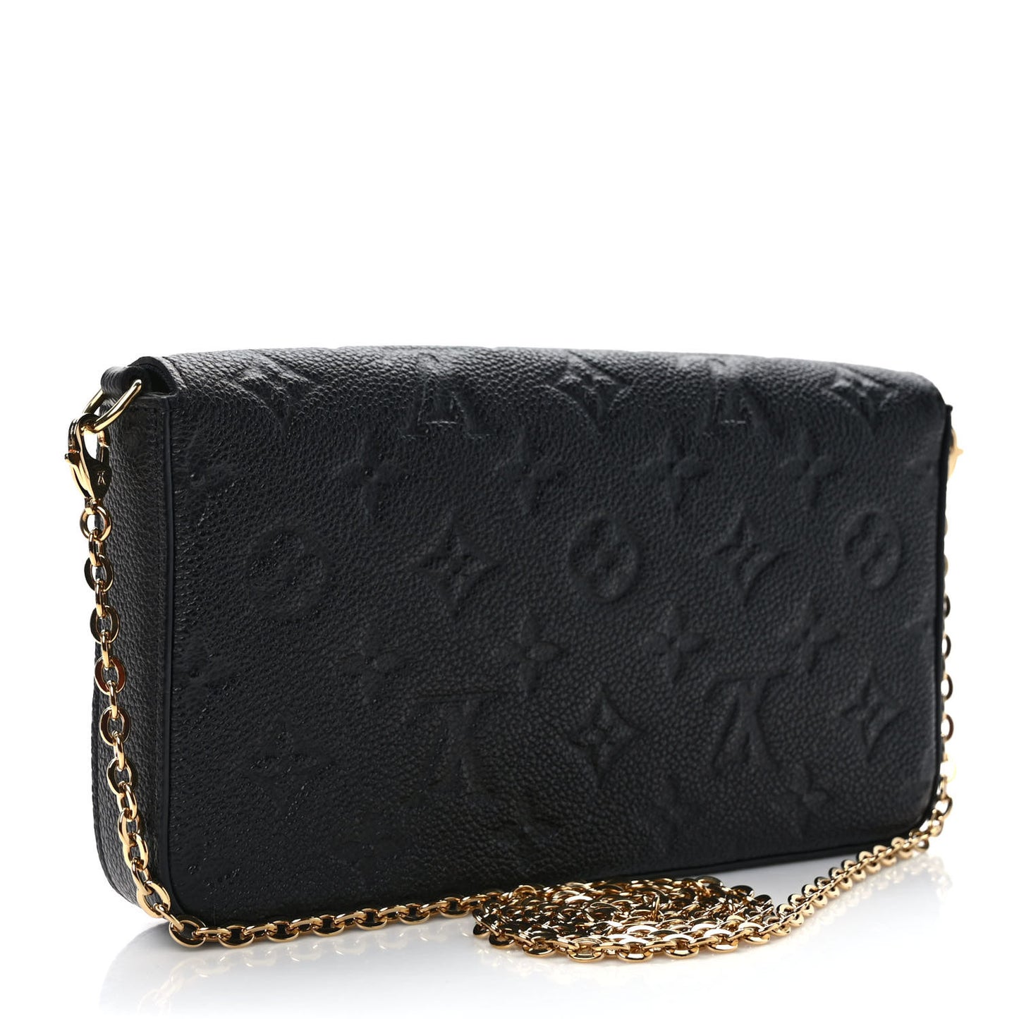 Empreinte Pochette Felicie Chain Wallet Black