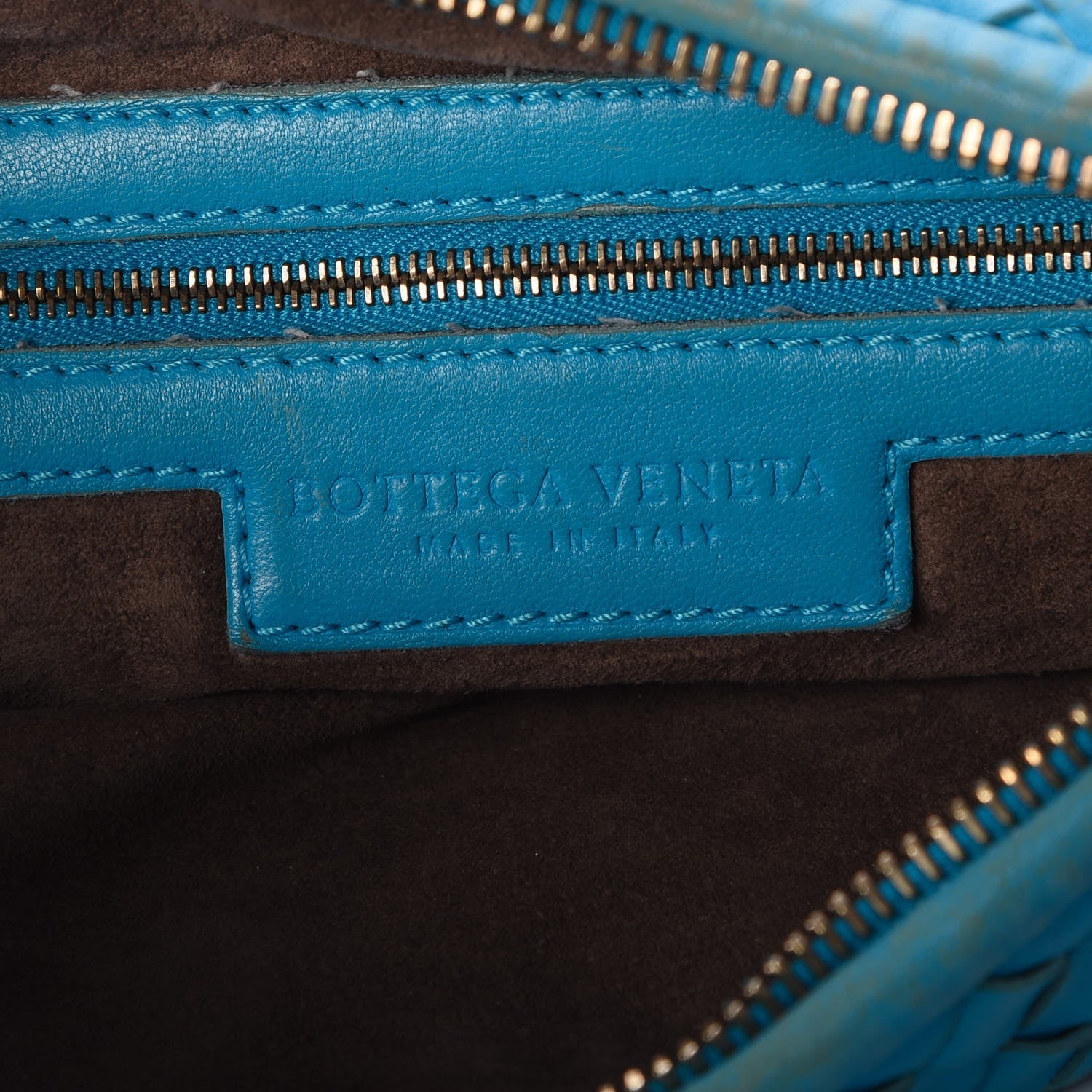 Bottega Veneta Nappa Intrecciato Medium Veneta Hobo Turquoise 8 of 12
