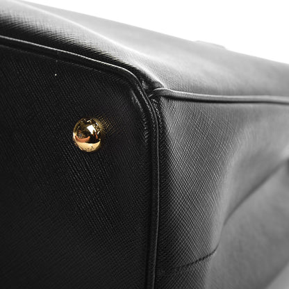 Prada Saffiano Lux Medium Tote Nero Black 10 of 13