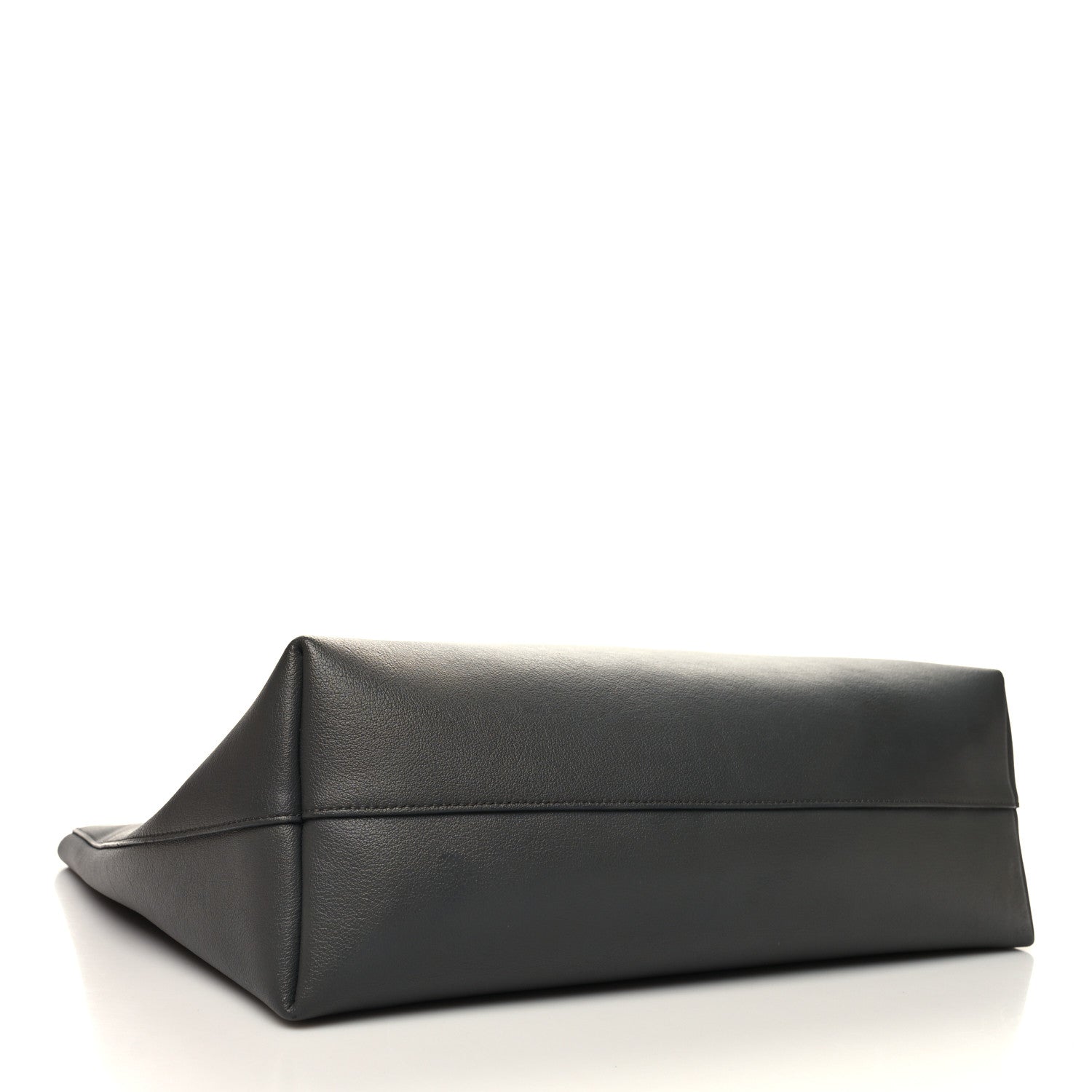 Saint Laurent Calfskin Large Shopping Tote Storm 5 of 13