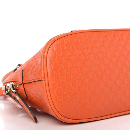 Gucci Microguccissima Mini Dome Bag Sun Orange 6 of 10