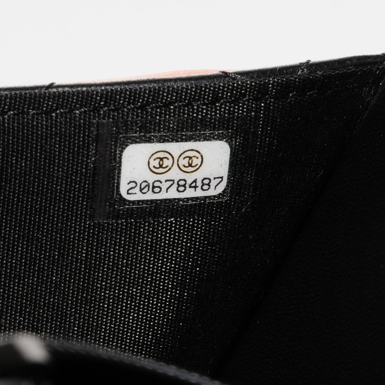 Chanel Lambskin Quilted Boy Wallet On Chain WOC Black 8 of 8