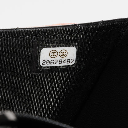 Chanel Lambskin Quilted Boy Wallet On Chain WOC Black 8 of 8