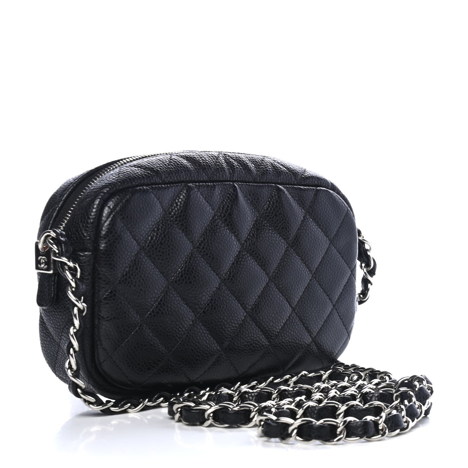 Chanel Caviar Quilted Camera Case Black 2 of 4