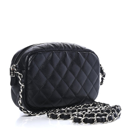 Chanel Caviar Quilted Camera Case Black 2 of 4