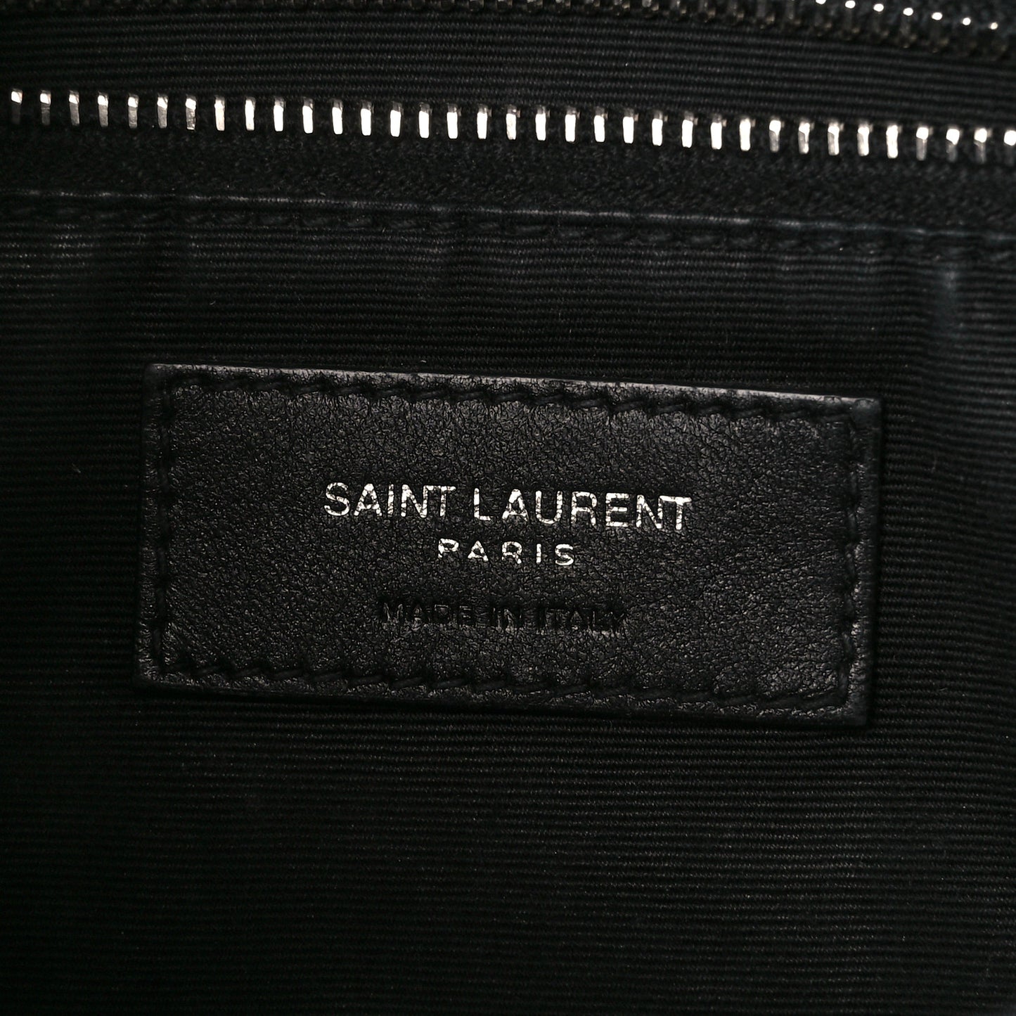 Lambskin Quilted Toy Loulou Puffer Monogram Chain Satchel Black