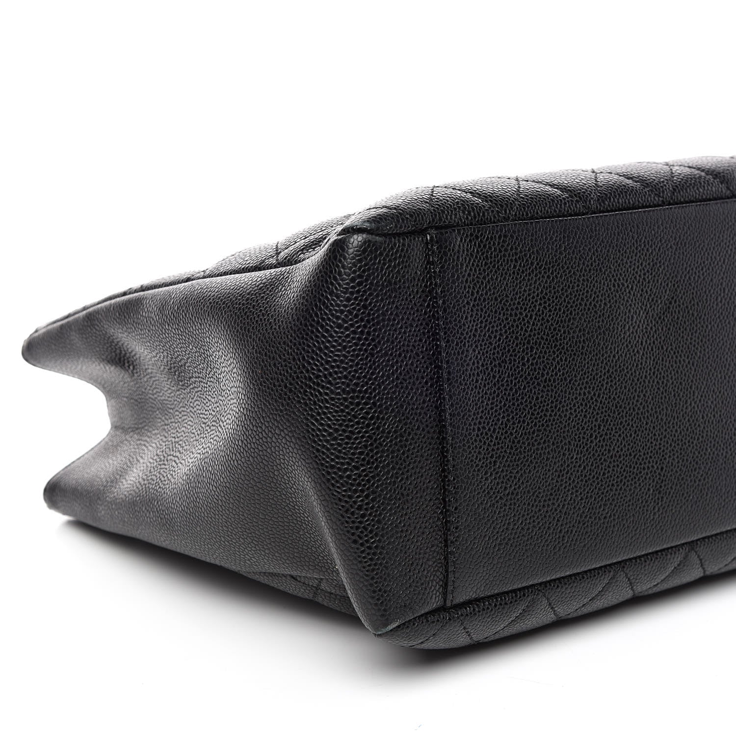 Chanel Caviar Quilted Grand Shopping Tote GST Black 5 of 9