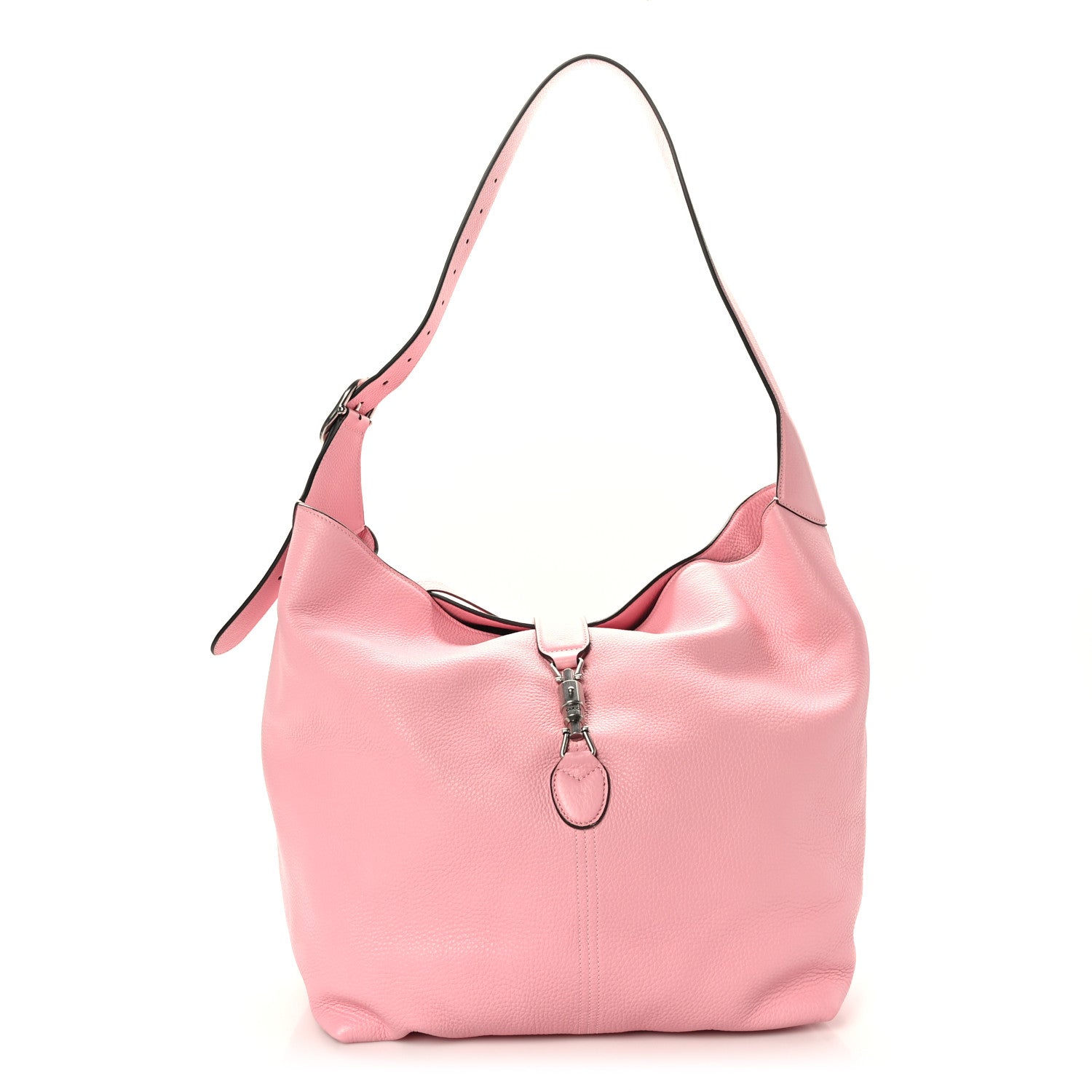 Gucci Amour Grane Calfskin Medium Jackie 1961 Crossbody Bag Sugar Pink 1 of 11