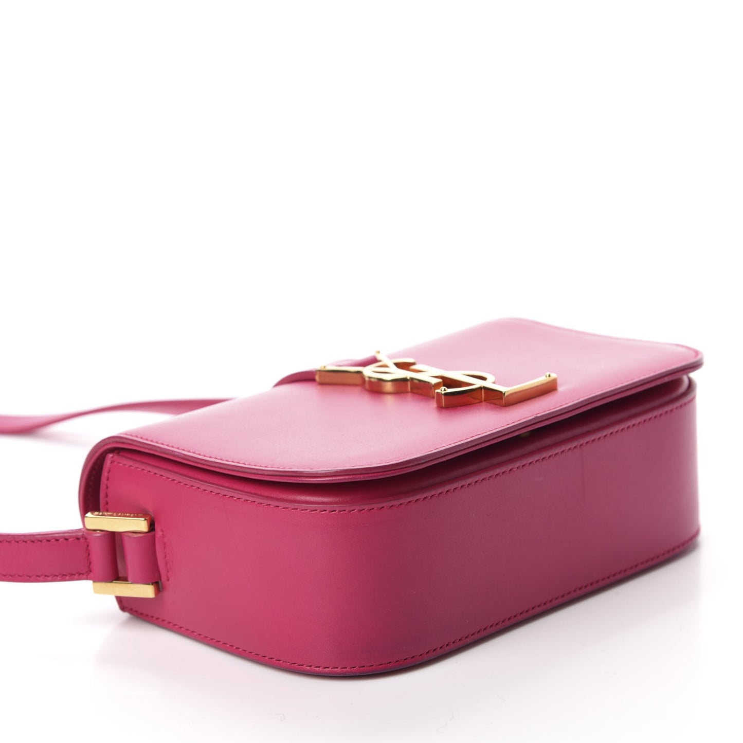 Smooth Calfskin Small Classic Monogram Universite Bag Fuchsia