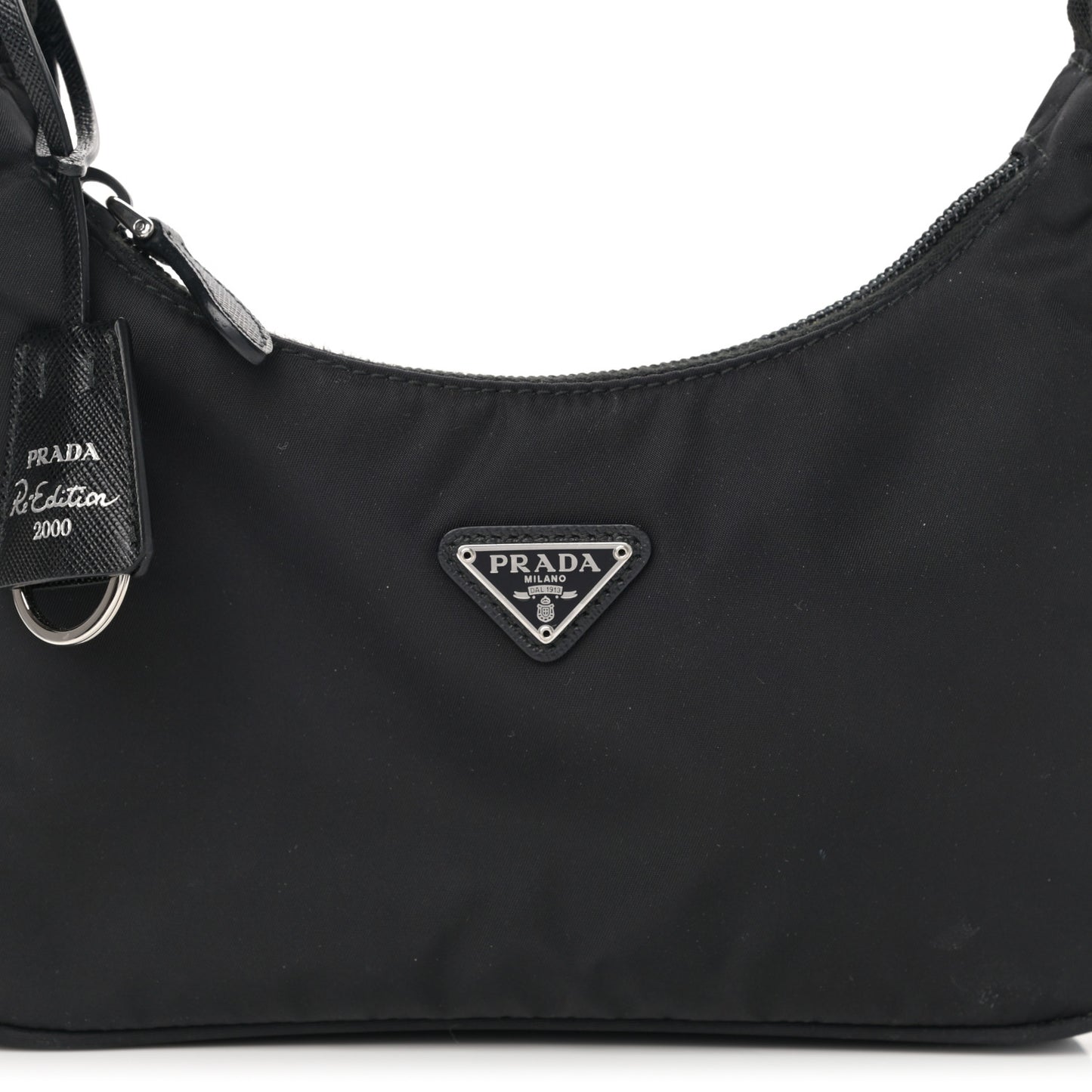 Tessuto Nylon Mini Re-Edition 2000 Bag Black