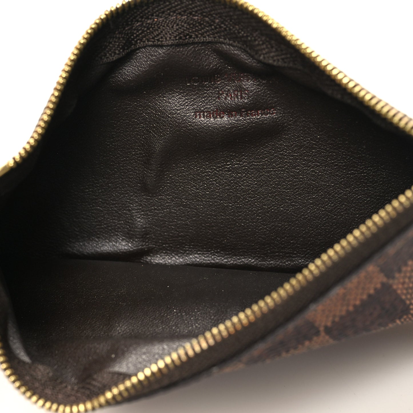 Damier Ebene Josephine Wallet Zippered Insert