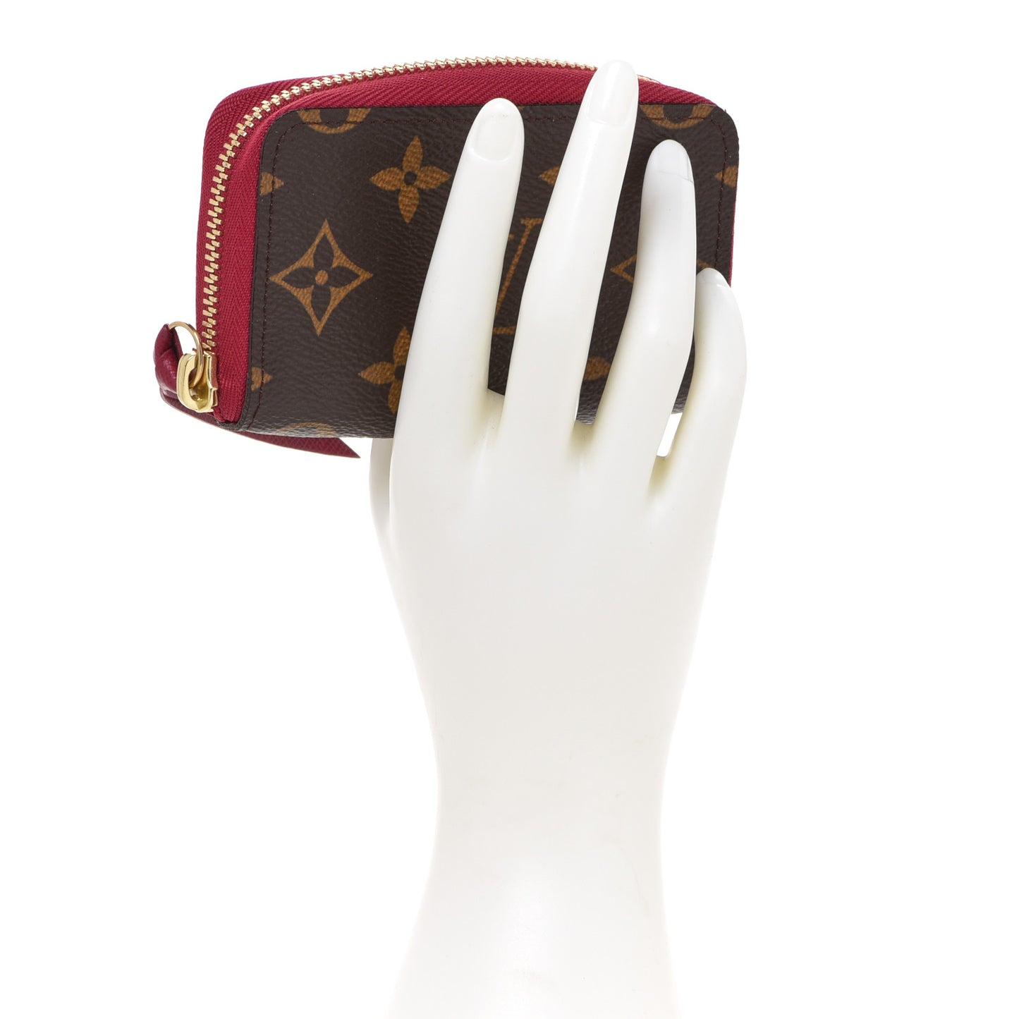 Monogram Zippy Multicartes Fuchsia