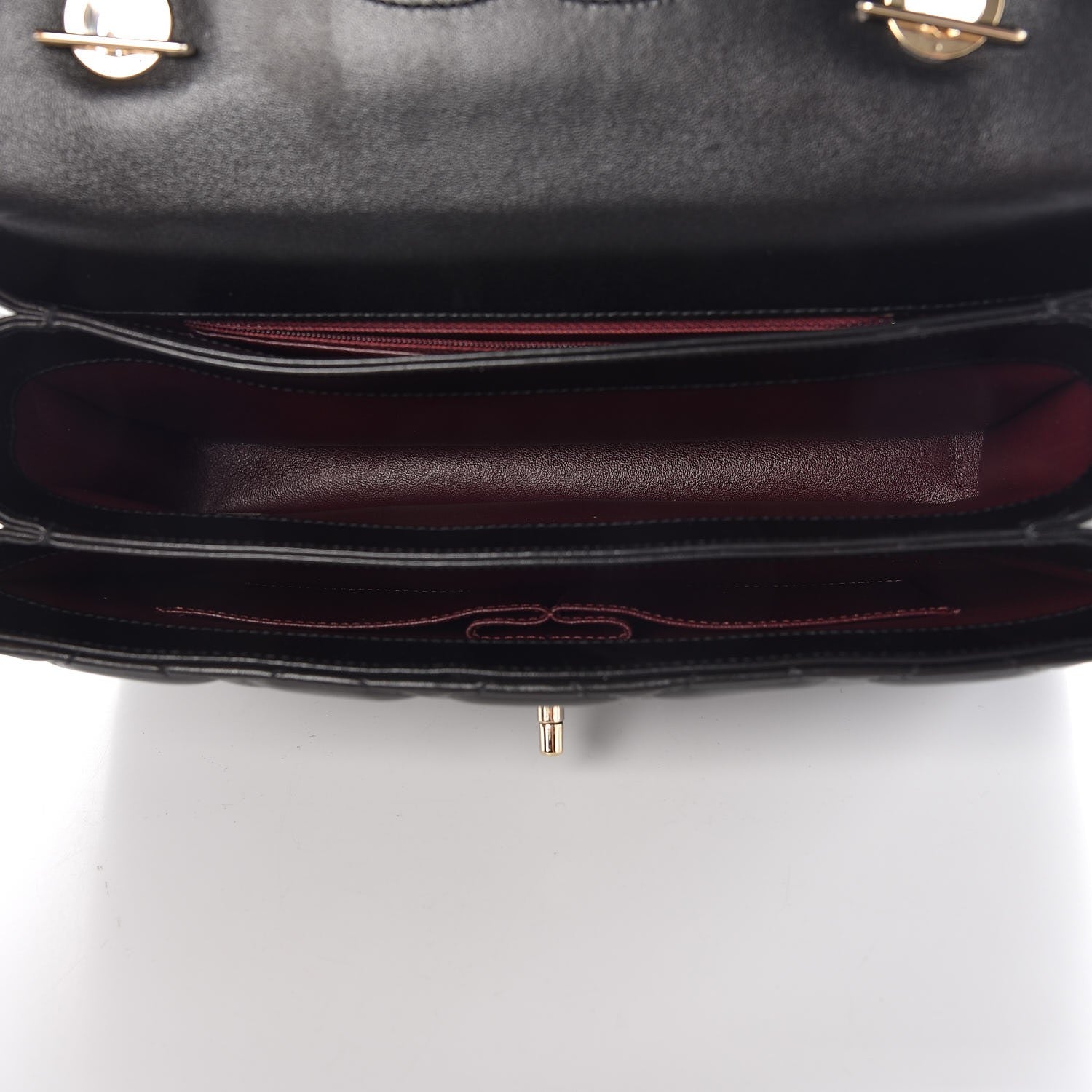 Chanel Lambskin Quilted Medium Trendy CC Flap Dual Handle Bag Black 5 of 8