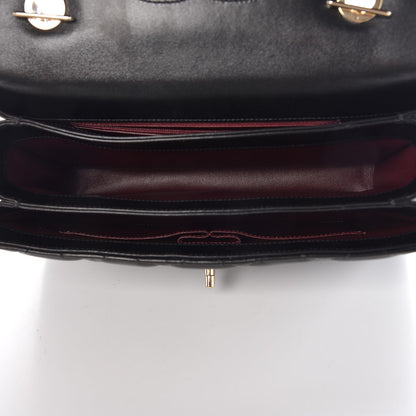 Chanel Lambskin Quilted Medium Trendy CC Flap Dual Handle Bag Black 5 of 8