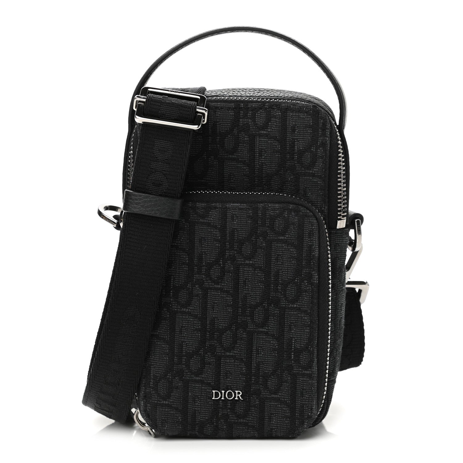 Christian Dior Oblique Micro Rider Pouch Black 1 of 13