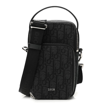 Christian Dior Oblique Micro Rider Pouch Black 1 of 13