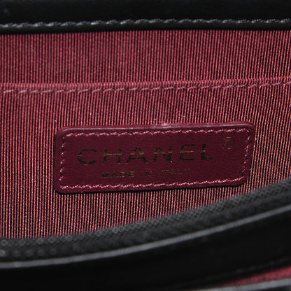 Chanel Patent Golden Class Accordion Flap Bag Black 5 of 8