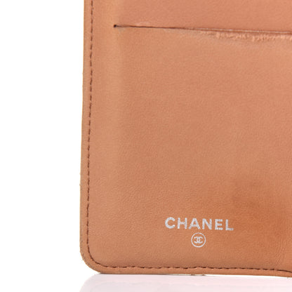Chanel Lambskin Quilted Yen Wallet Beige 6 of 23