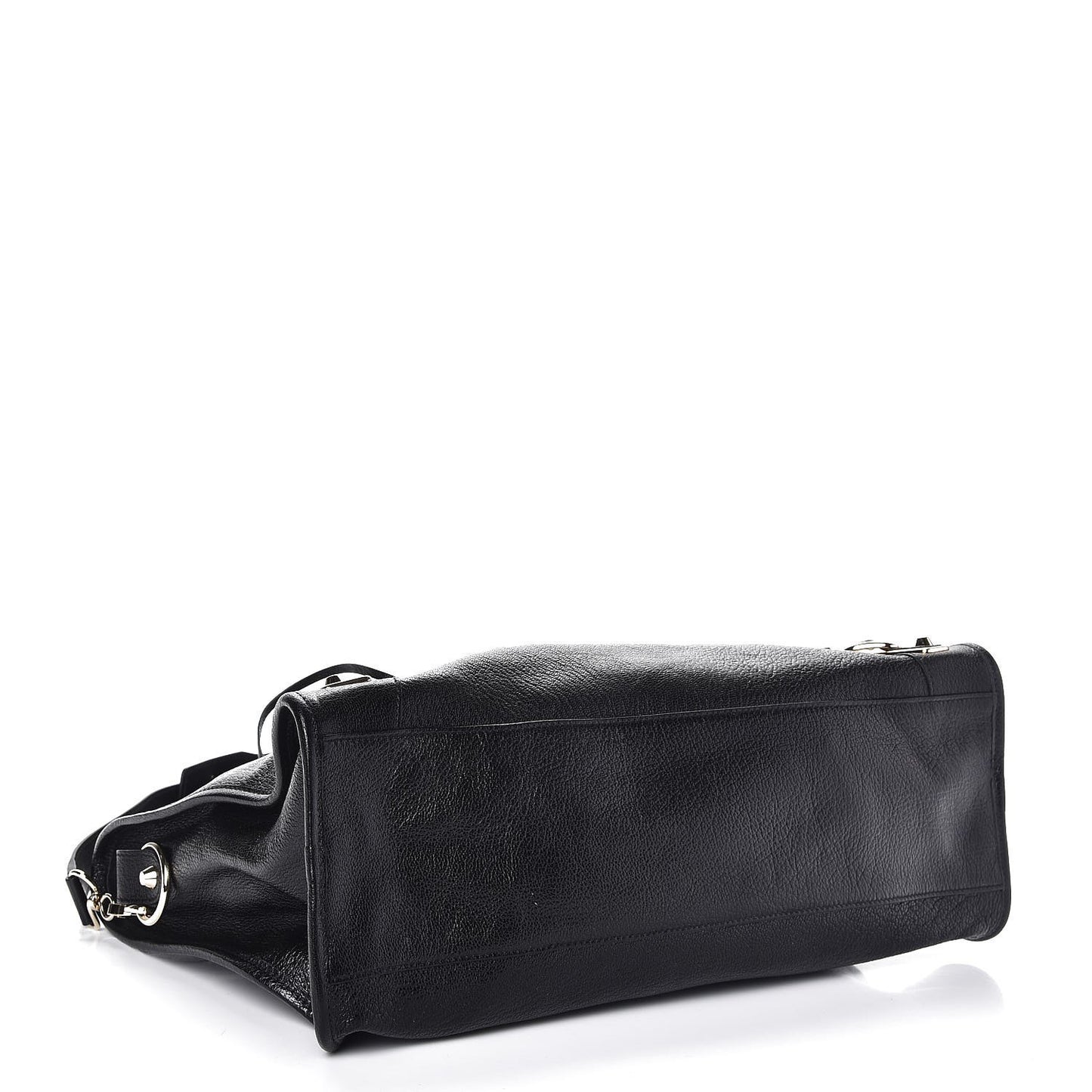 Chevre Gold Metallic Edge Hardware City Black