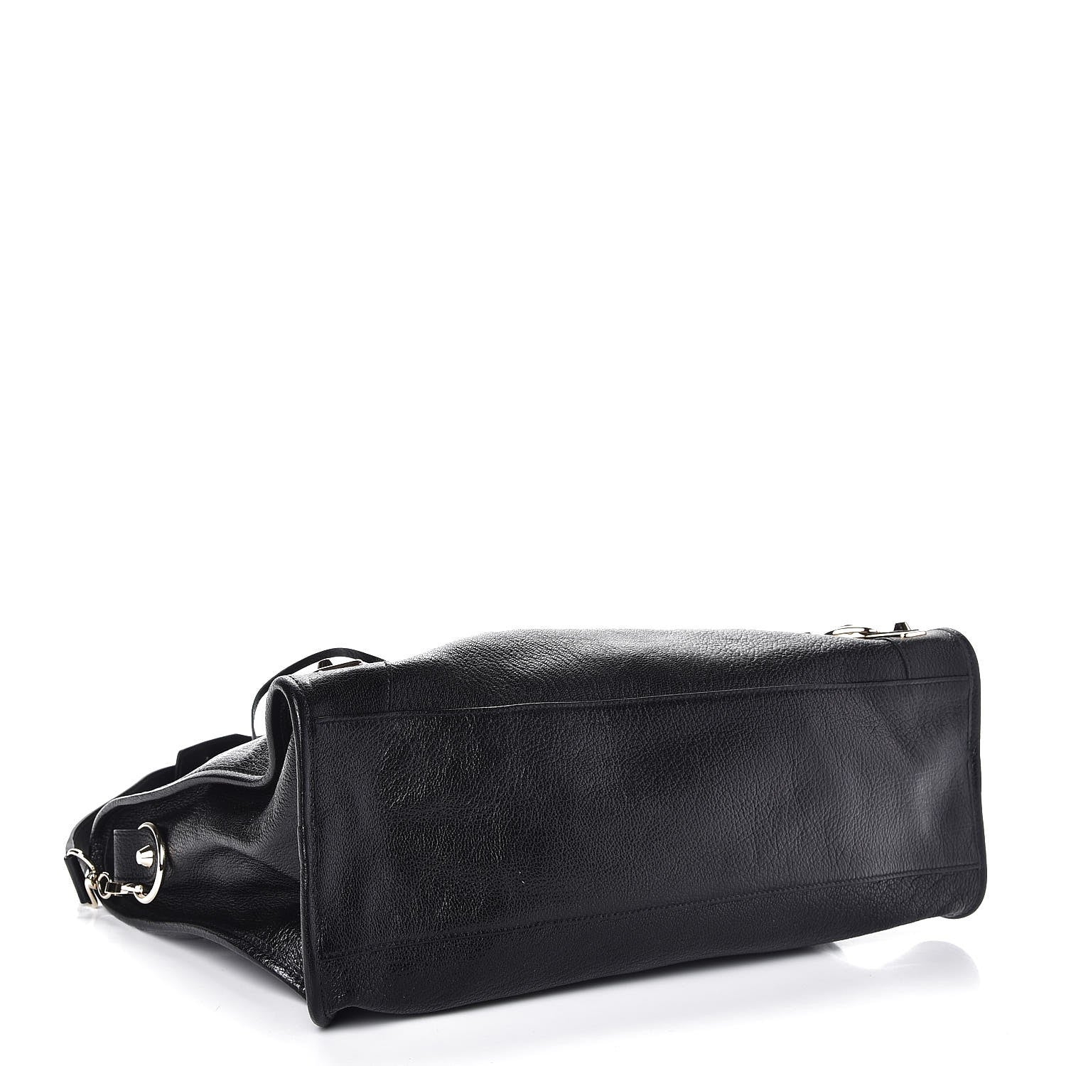 Balenciaga Chevre Gold Metallic Edge Hardware City Black 4 of 7