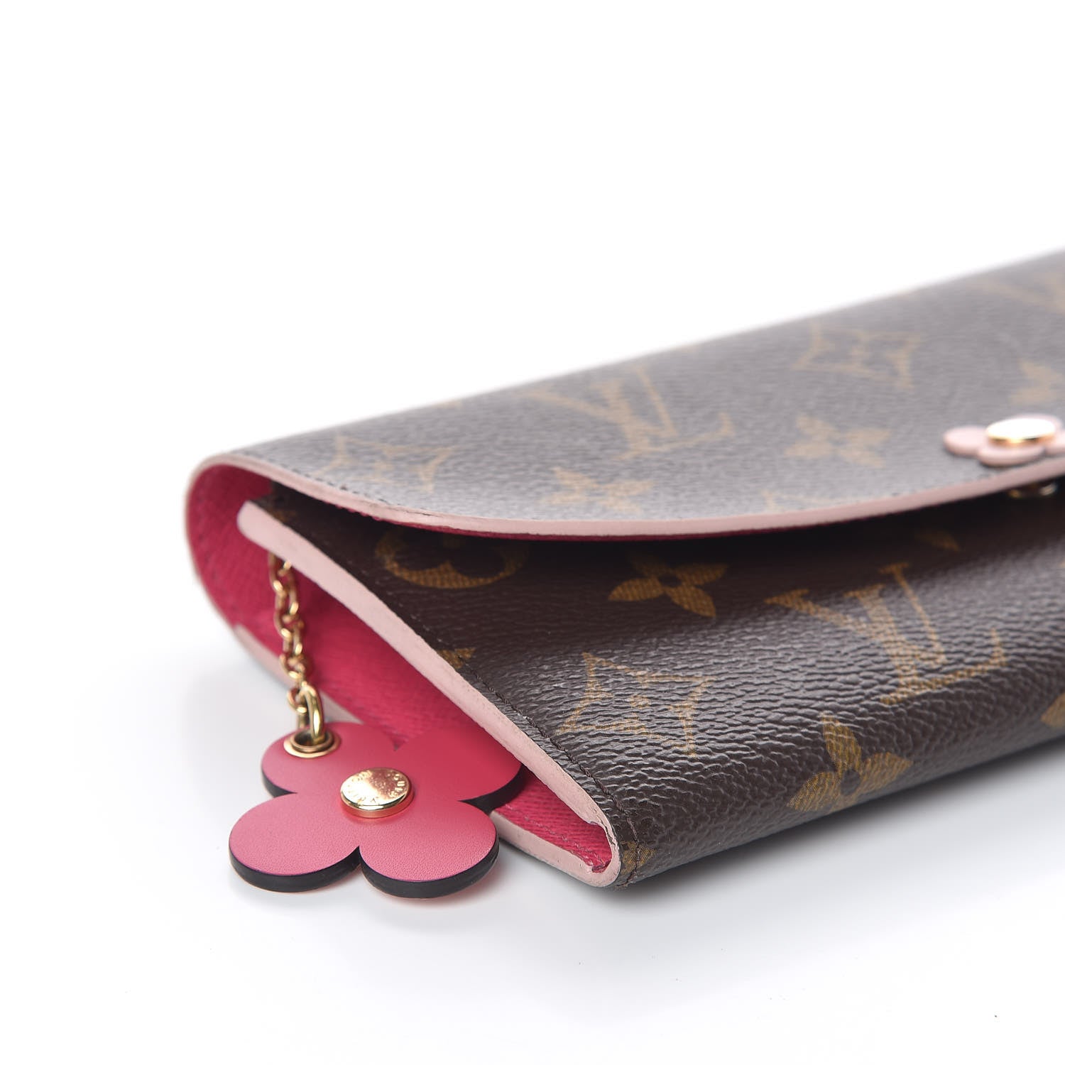 Louis Vuitton Monogram Bloom Flower Emilie Wallet 5 of 13