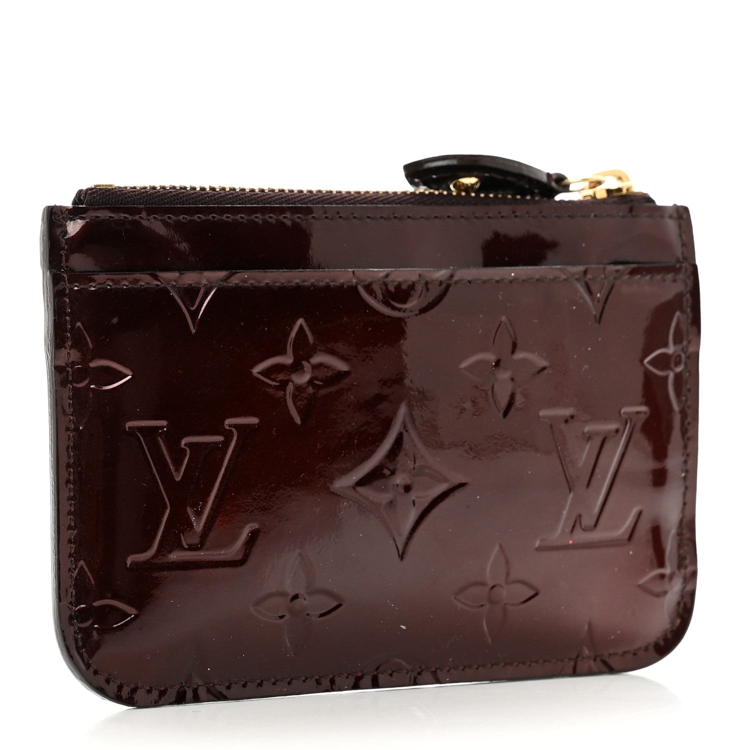 Louis Vuitton Vernis Key Pouch Griotte 3 of 6