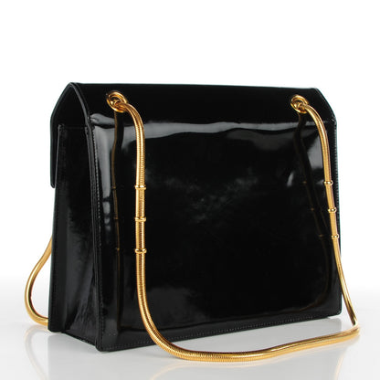 Chanel Vinyl CC Flap Black 4 of 11