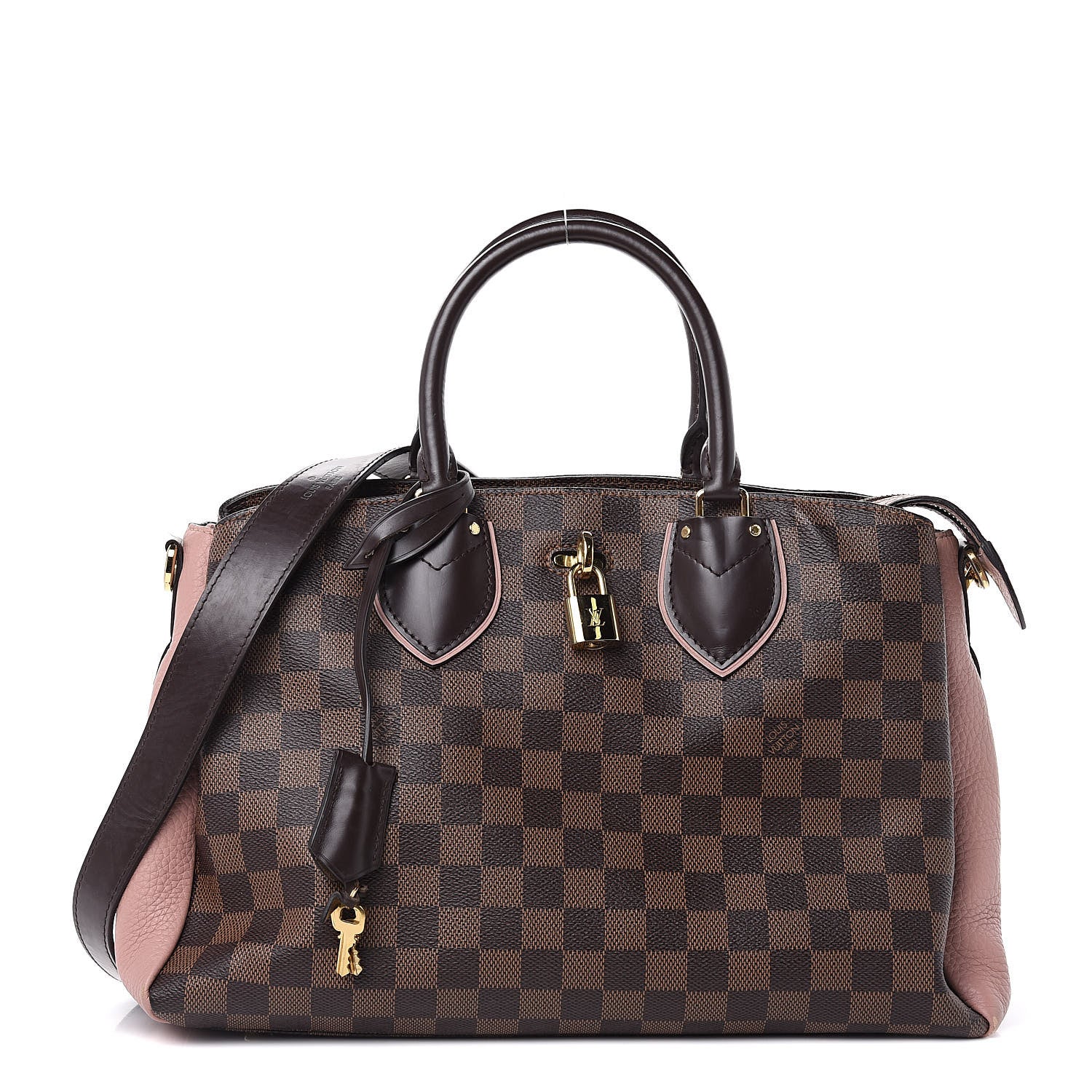 Louis Vuitton Cuir Taurillon Damier Ebene Normandy Magnolia 1 of 18