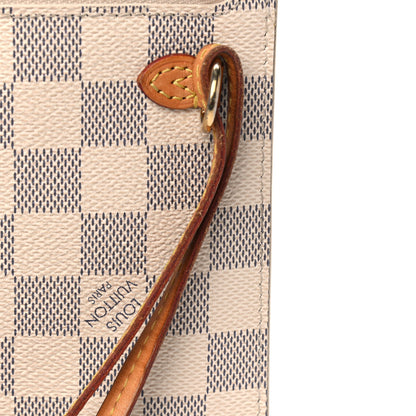 Louis Vuitton Damier Azur Neverfull MM GM Pochette 11 of 11