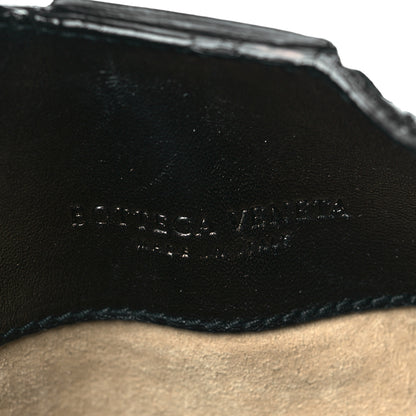 Bottega Veneta Nappa Intrecciato Shoulder Bag Black 5 of 9